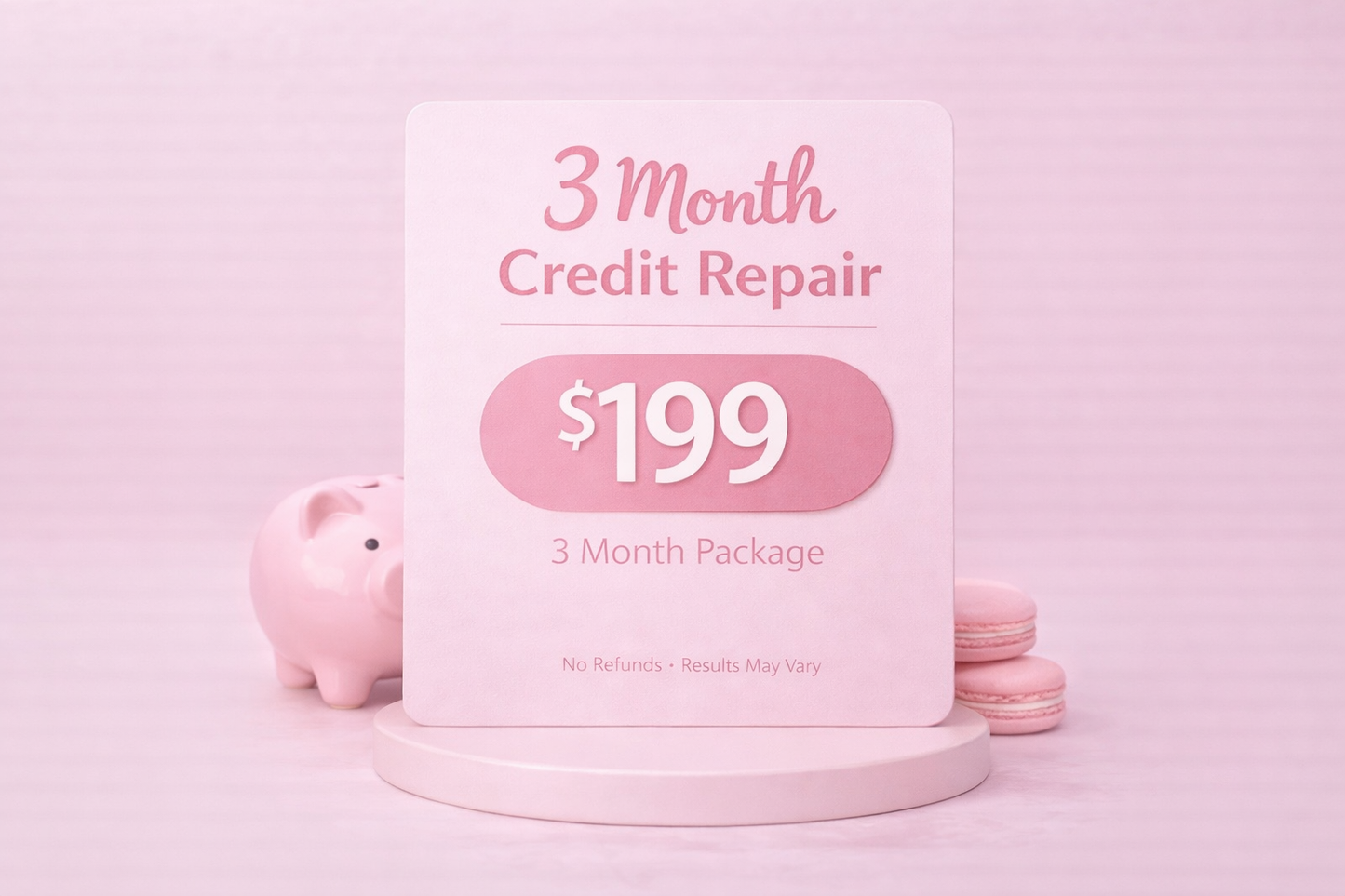 3 MONTH CREDIT PROGRAM