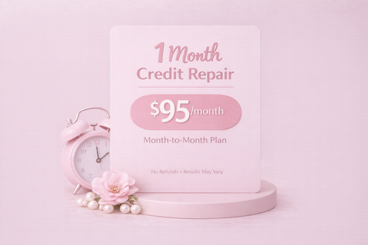 1 MONTH CREDIT REPAIR PROGRAM (MONTH-TO-MONTH)